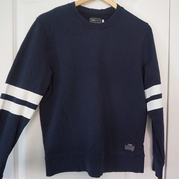 JACK & JONES NAVY BLUE SWEATER - Picture 5 of 7